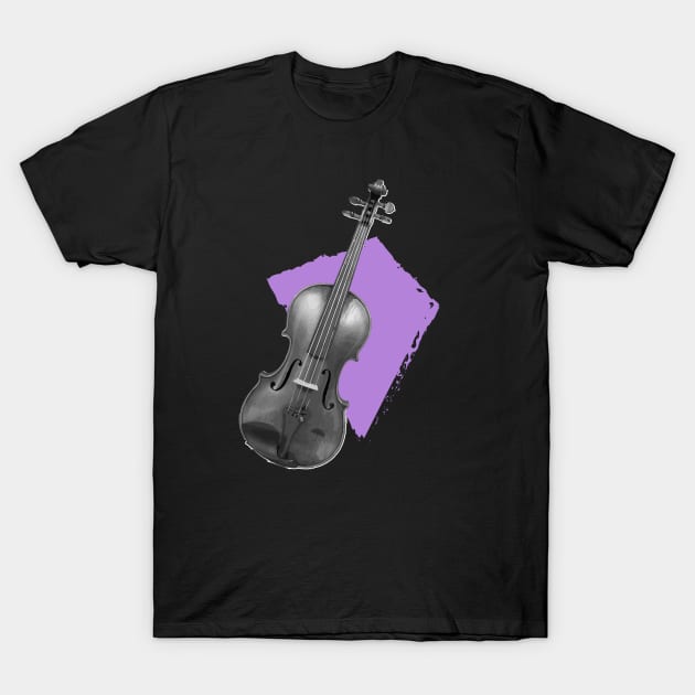 Umbrella Academy - Violin T-Shirt by UnOfficialThreads